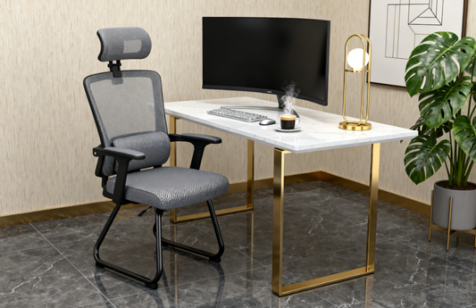 This Ergonomic Office Chair No Wheels Gave Me Back My 'Steady Focus'