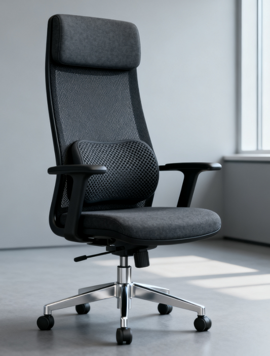 This Office Chair with High Seat Height Ends Back Pain After Long Hours