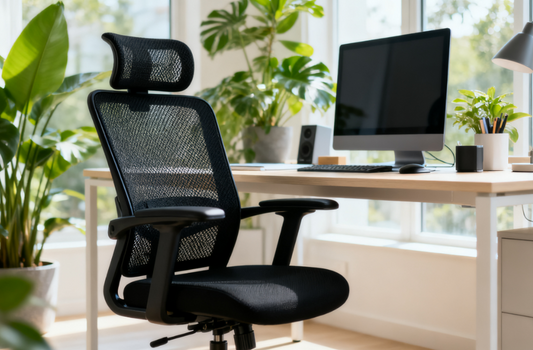 Homebodies Rejoice!This High Back Desk Chair Turned My Study/Living Room Into a「Healing Sanctuary」