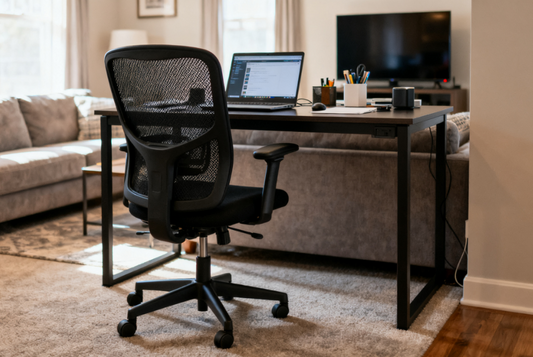 Black Office Chairs Are Boring? This Black Ergonomic Chair Transformed My Creative Space