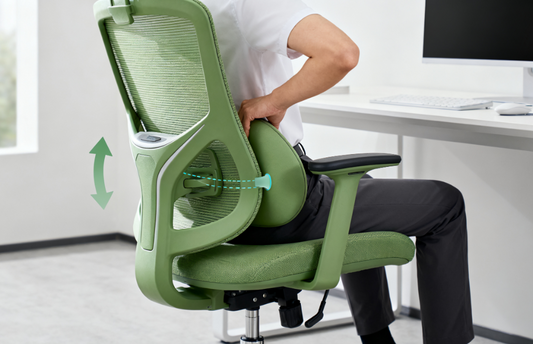 This Green Ergonomic Office Chair Changed My Work Life