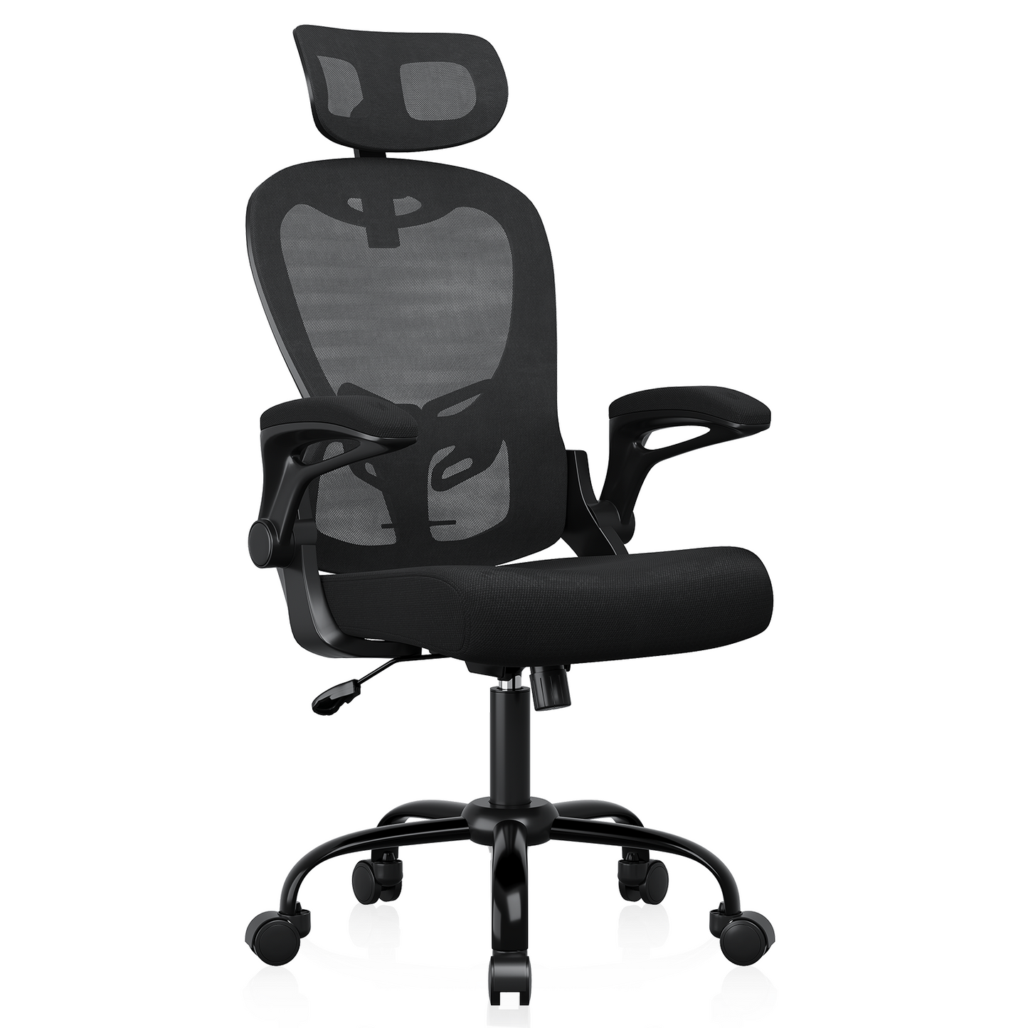 Ergonomic Desk Chair, 330LBS Capacity, High Back Computer Chair with Lumbar Support