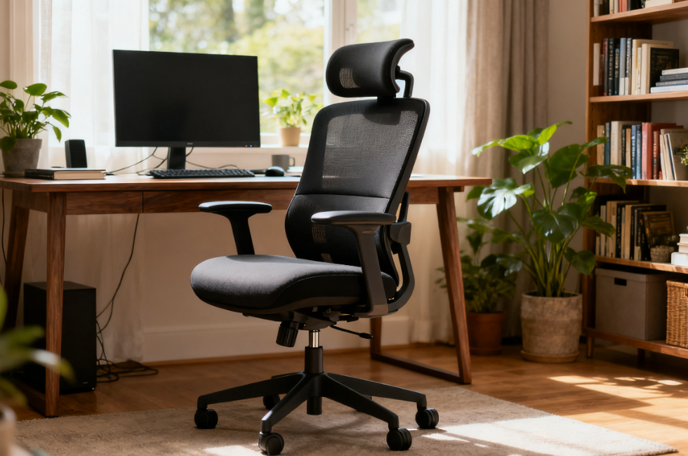 No More Shoulder Pain！This Desk Chair with Adjustable Arms Is My New BFF