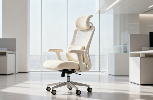 This Desk Chair with Neck Support Lets You Work Without Stiffness