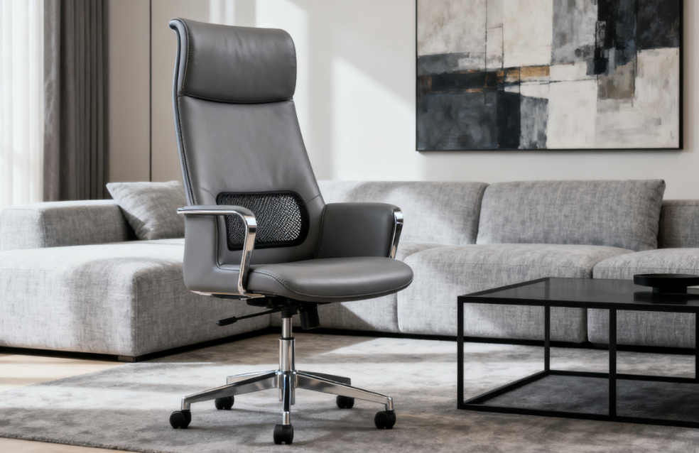 I Finally Realized: This High Back Office Chair with Lumbar Support Is My Lifesaver