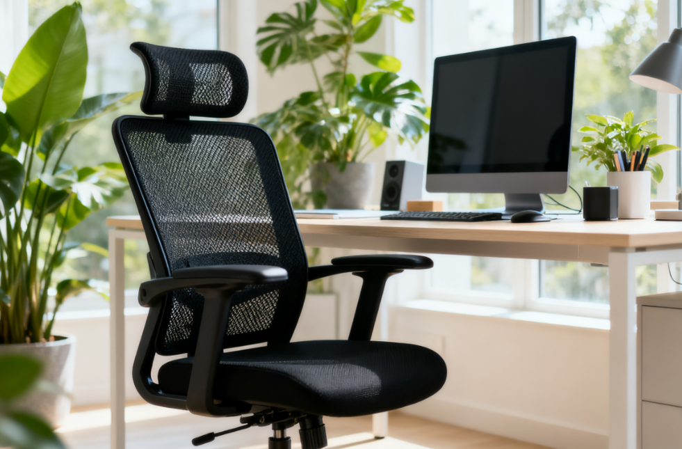 Homebodies Rejoice！This High Back Desk Chair Turned My Study/Living Room Into a「Healing Sanctuary」