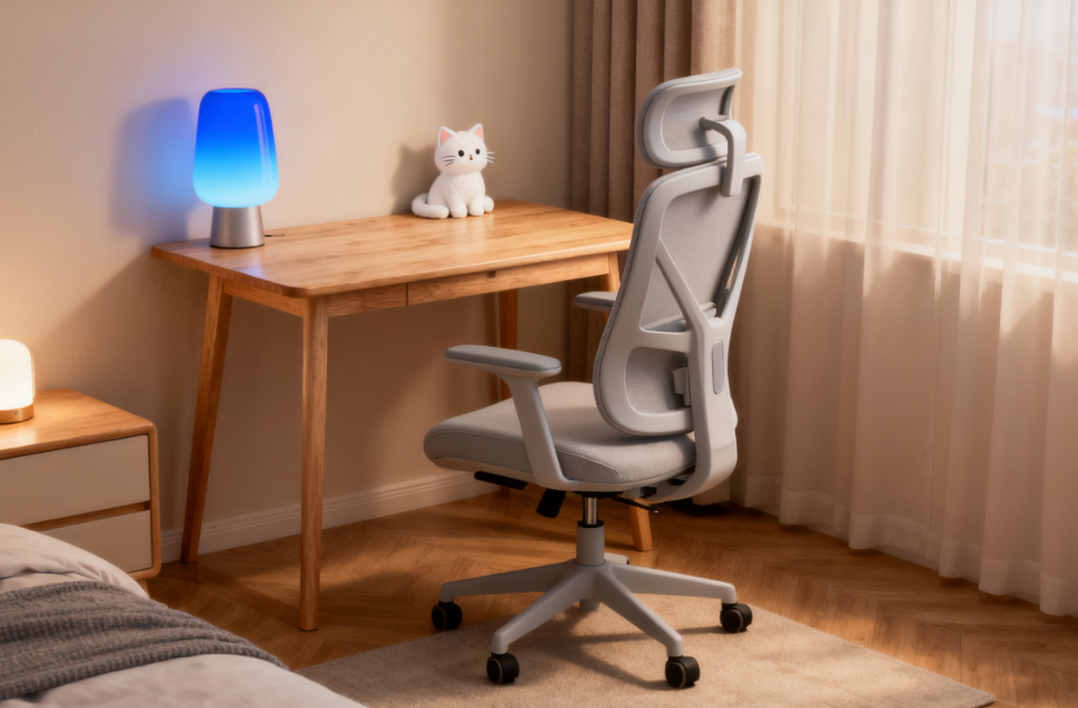 Sisters, This Ergonomic Office Chair with Headrest Is Your Work-Life Glow-Up!