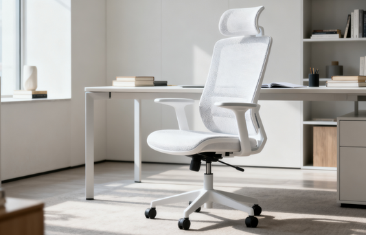 White Ergonomic Desk Chair Owners, Listen Up—5 Secrets to Keep Yours White & Stain-Free Forever
