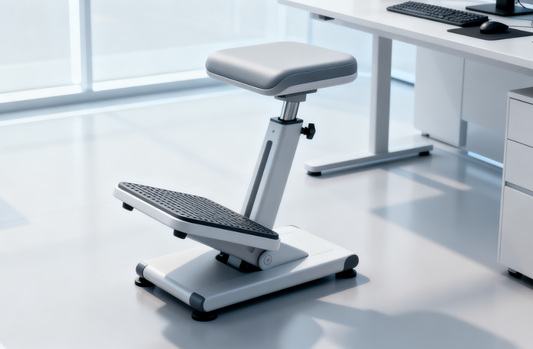 Legs Aching at Standing Desk? Leaning Stool for Standing Desk Helps!