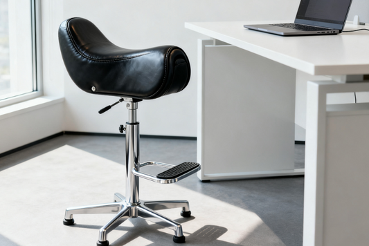 Sit Better, Ache Less: Sit Healthier Saddle Chair for Sedentary Folks