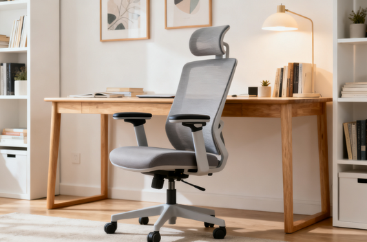 This Ergonomic Office Chair With Adjustable Arms Literally Saved My Aching Back!