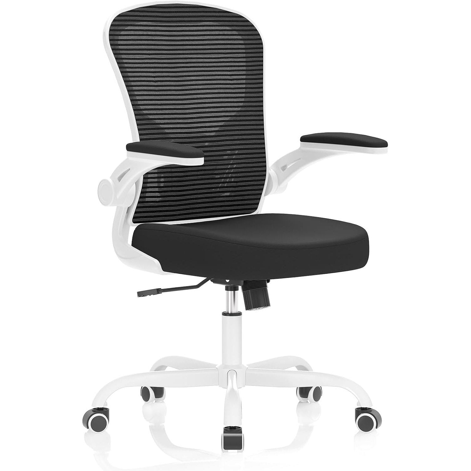 Office Chair|Ergonomic Desk Chairs 330LBS Capacity | Flip-up Armrests,Mesh Computer Chair,High Back,Comfy Work,Adjustable Lumbar Support