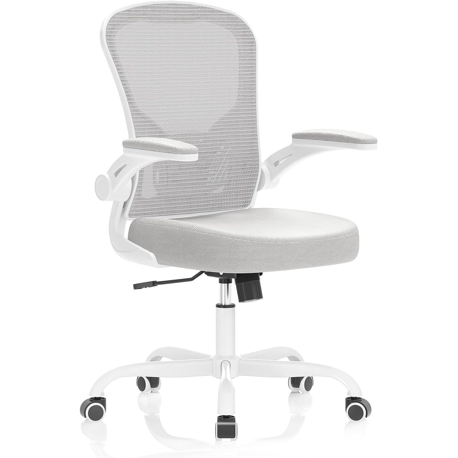 Office Chair|Ergonomic Desk Chairs 330LBS Capacity | Flip-up Armrests,Mesh Computer Chair,High Back,Comfy Work,Adjustable Lumbar Support