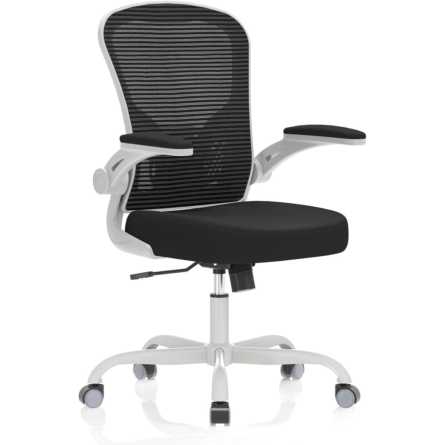 Office Chair|Ergonomic Desk Chairs 330LBS Capacity | Flip-up Armrests,Mesh Computer Chair,High Back,Comfy Work,Adjustable Lumbar Support