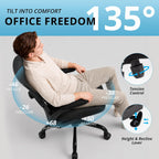 Office Chair Ergonomic Desk Chair with Adjustable Lumbar Support