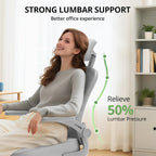Office Chair|330LBS Capacity Ergonomic Desk Chair | High Back Computer Chair,Long Hours Comfortable,Rolling Swivel,Flip-up Armrests,Home Office