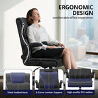Office Chair Ergonomic Desk Chair, 330LBS Capacity, High Back Computer Chair with Lumbar Support, Flip-up Armrests Swivel Task Chairs for Long Hours Work
