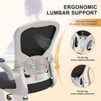 Office Chair|Ergonomic Desk Chairs 330LBS Capacity | Flip-up Armrests,Mesh Computer Chair,High Back,Comfy Work,Adjustable Lumbar Support