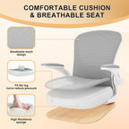 Office Chair|Ergonomic Desk Chairs 330LBS Capacity | Flip-up Armrests,Mesh Computer Chair,High Back,Comfy Work,Adjustable Lumbar Support
