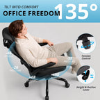 Synorla Office Chair Mesh Desk Chair with Lumbar Support