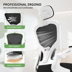 Office Chair|330LBS Capacity Ergonomic Desk Chair | High Back Computer Chair,Long Hours Comfortable,Rolling Swivel,Flip-up Armrests,Home Office