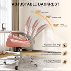 Office Chair|Ergonomic Desk Chairs 330LBS Capacity | Flip-up Armrests,Mesh Computer Chair,High Back,Comfy Work,Adjustable Lumbar Support