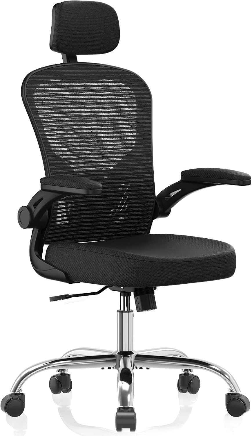 Office Chair|330LBS Capacity Ergonomic Desk Chair | High Back Computer Chair,Long Hours Comfortable,Rolling Swivel,Flip-up Armrests,Home Office